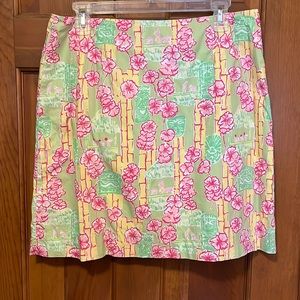 Lilly Pulitzer tiki skirt